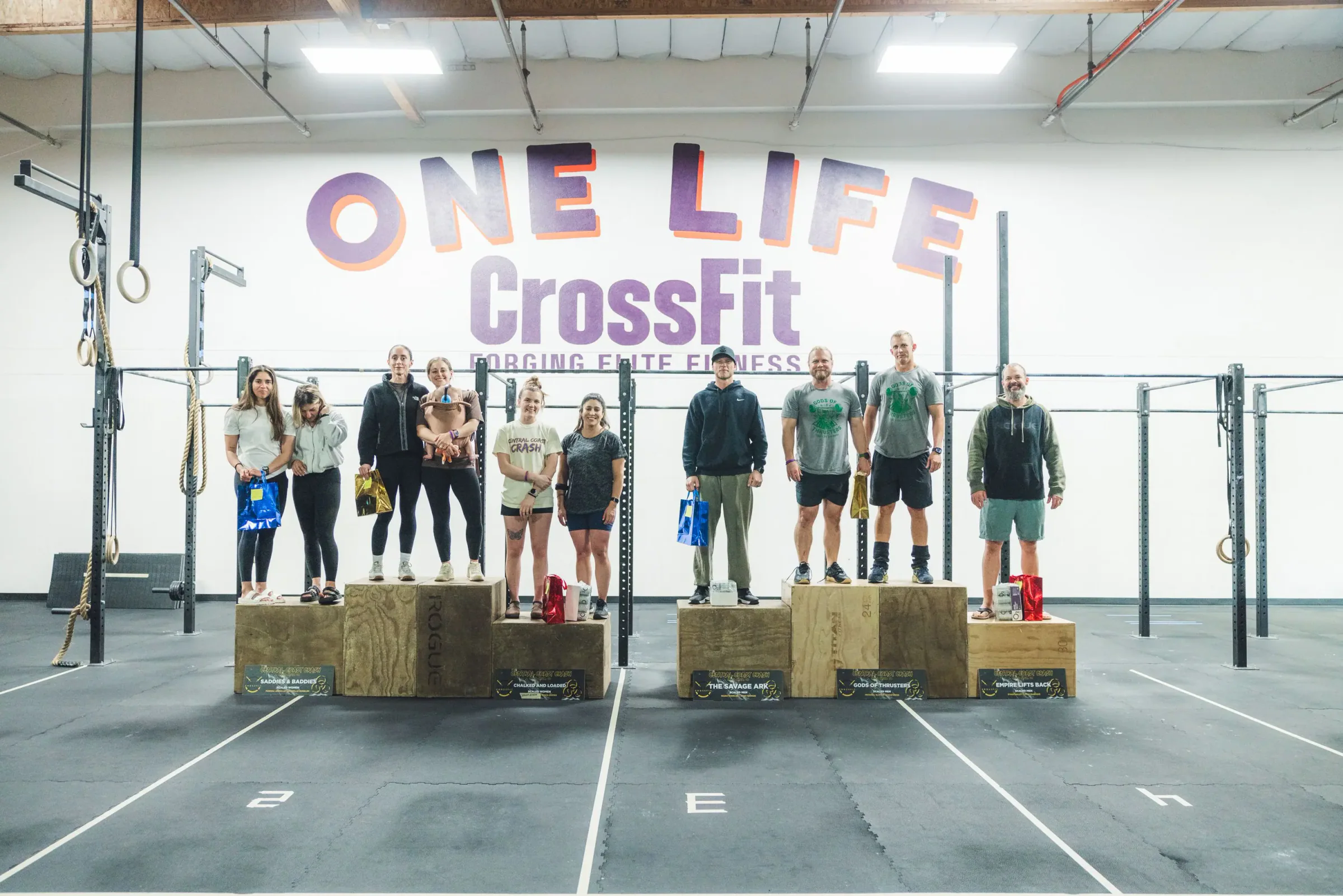 One Life members celebrating together after community challenges